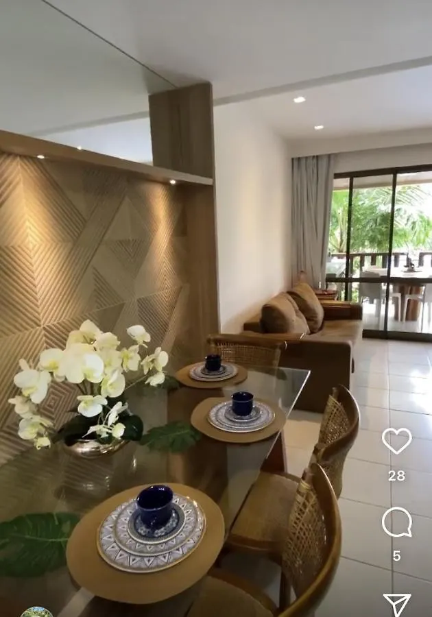 Apartment Nannai Residence Flat Luxo Em Muro Alto Porto de Galinhas